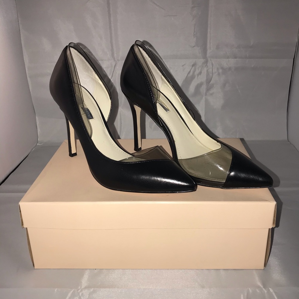 BCBGeneration “Clear Kid” Pumps Sz 7.5